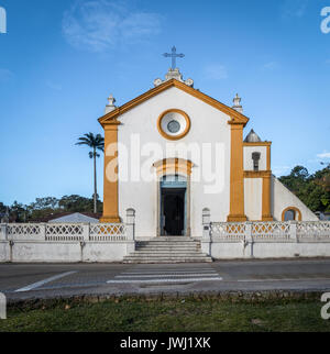 Nossa Senhora das Necessidades Church at Santo Antonio de Lisboa - Florianopolis, Santa Catarina, Brazil Stock Photo