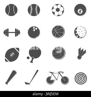sport icons set vector Stock Photo