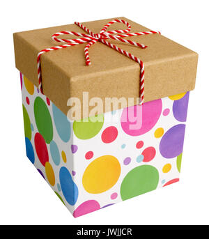 Square Gift Boxes Stock Photo