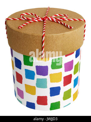 Round Gift Boxes Stock Photo