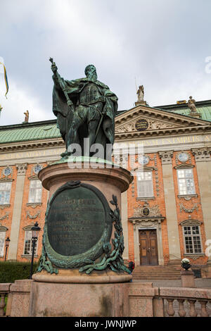 The House of Nobility in Stockholm, Sweden, maintains records and acts as an interest group on behalf of the Swedish nobility. Stock Photo