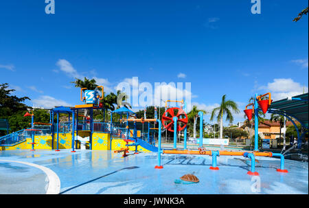 Water park on The Strand, Townsville, Queensland, QLD, Australia Stock Photo