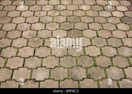 Paving flagstone pattern Stock Photo