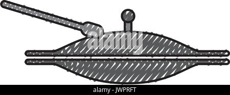 Battery cymbals isolated icon Stock Vector