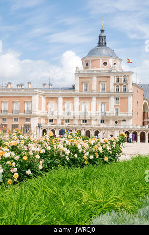 Royal Palace. Aranjuez, Madrid province, Spain. Stock Photo