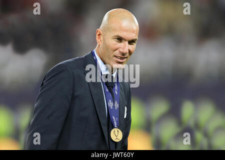 Real Madrid coach Zinedine Zidane (Photo by pressinphoto/Sipa USA Stock ...