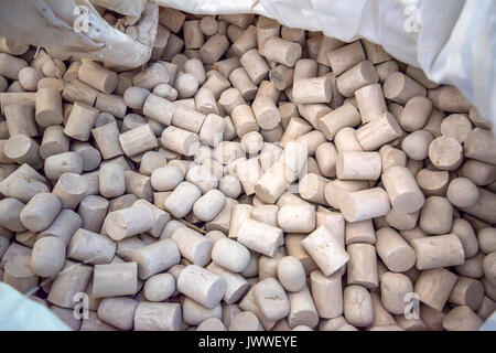 Raw materials for earthenware Stock Photo