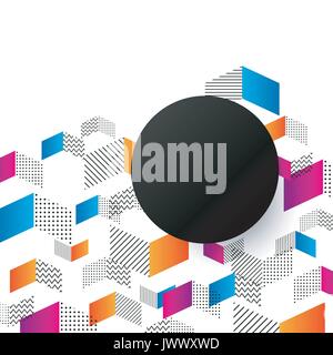 minimal arrow pattern, isolated on white background Stock Vector