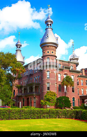 The Henry B. Plant museum and official entrance to the University of Tampa campus in Tampa FL, USA Stock Photo
