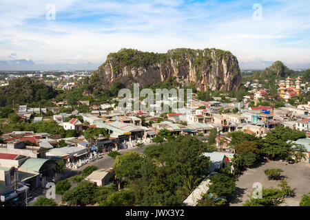 marble mountains in Danang Vietnam Stock Photo