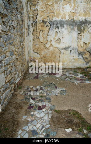 Ruins of Filippi, city founded in the fourth century BC , then the Roman colony. St. Paul founded here the first Christian community in Europe. Stock Photo