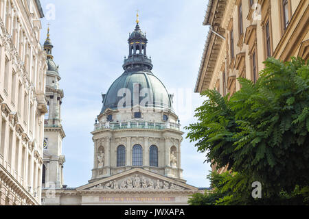 St. Stephen's Basilica in Budapest Stock Photo