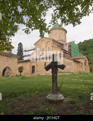 Gelati Monastery a Unesco world heritage site near Kutaisi in Georgia, founded in 1106 by King David IV, cathedral dedicated to the Virgin Mary Stock Photo