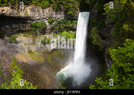 The Spectacular Brandywine Falls in Brandywine Provincial Park near Whistler British Columbia Canada Stock Photo