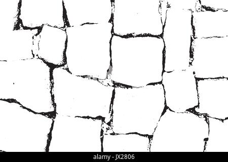 Brick texture. Grunge stone packground. Vector pattern. Stock Vector