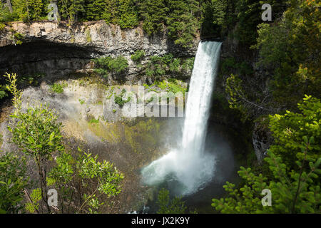 The Spectacular Brandywine Falls in Brandywine Provincial Park near Whistler British Columbia Canada Stock Photo