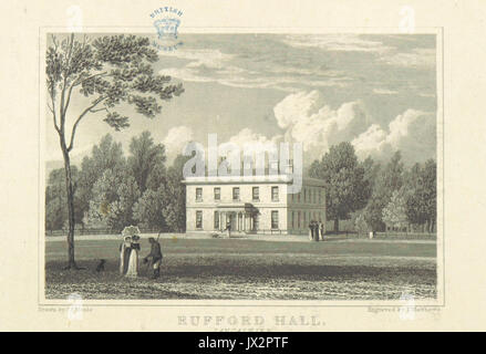 Neale(1818) p2 234   Rufford Hall, Lancashire Stock Photo