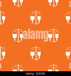 Intravenous infusion pattern seamless Stock Vector