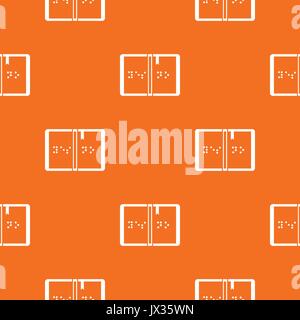 Braille pattern seamless Stock Vector