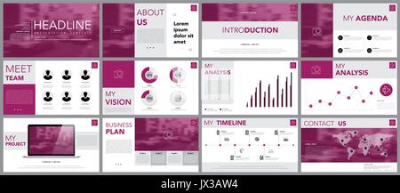 Design element of infographics for presentation templates.Use in business presentation ,annual report, book cover design template. Brochure, layout, K Stock Vector