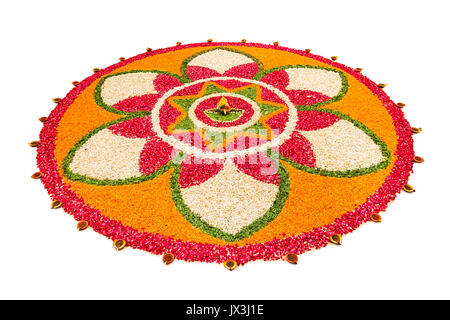 Diwali Diya with marigold flower decoration and gift boxes, for Diwali ...