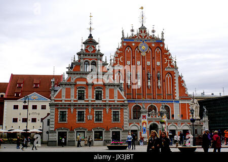 House of the Blackheads, Riga, Latvia Stock Photo