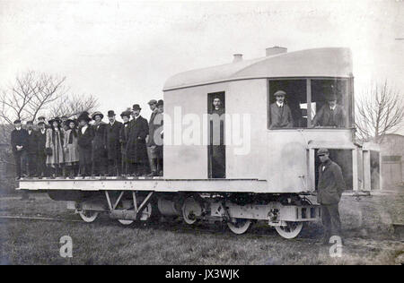 The Brennan gyroscopic monorail is a historical transportation concept ...