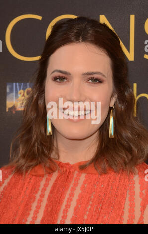 Hollywood, USA. 14th Aug, 2017. Mandy Moore at FYC Event For 20th Century Fox And NBC's 'This Is Us' at Paramount Studios on August 14, 2017 in Hollywood, California. Credit: David Edwards/Media Punch/Alamy Live News Stock Photo