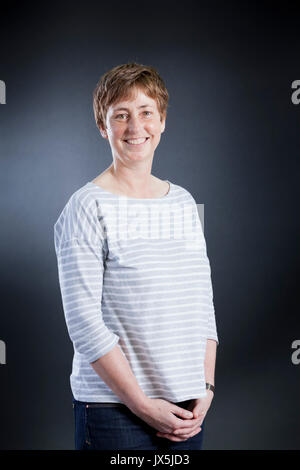 Edinburgh, UK. 15th Aug, 2017. Anna Magnusson, writer, broadcaster and producer, appearing at the Edinburgh International Book Festival. Credit: GARY DOAK/Alamy Live News Stock Photo