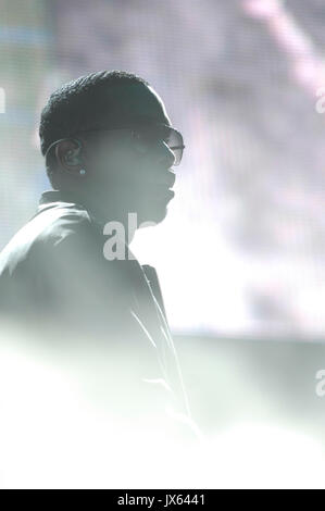 Sean Combs aka Diddy performs 2010 Power 106 Powerhouse concert Honda Center June 19,2010 Anaheim. Stock Photo