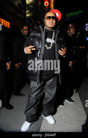 Twista attends post GRAMMY party Conga Room January 31,2010 Los Angeles. Stock Photo