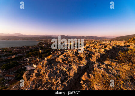 Fethiye city landscape. Turkey arhitecture and nature Stock Photo