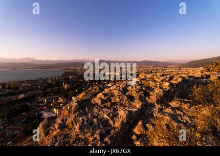 Fethiye city landscape. Turkey arhitecture and nature Stock Photo