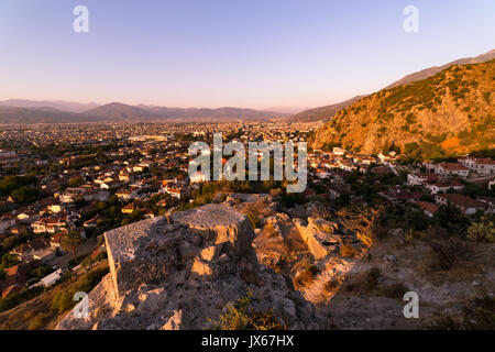 Fethiye city landscape. Turkey arhitecture and nature Stock Photo