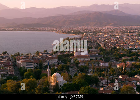 Fethiye city landscape. Turkey arhitecture and nature Stock Photo