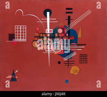 'Dumpfes Rot, No 400' by Wassily Kandinsky, 1927 Stock Photo