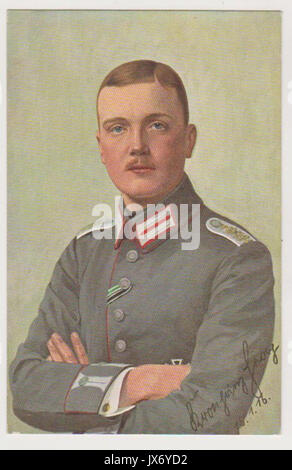 Kronprinz Georg von Sachsen um 1916 Stock Photo