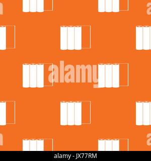 Rolls of paper pattern seamless Stock Vector