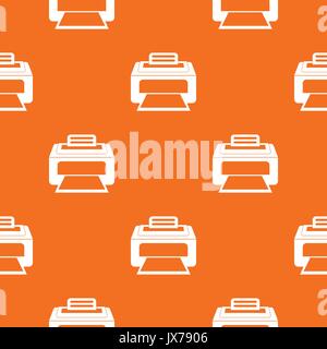 Modern laser printer pattern seamless Stock Vector