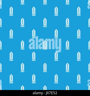 Capacity for oil storage pattern seamless blue Stock Vector
