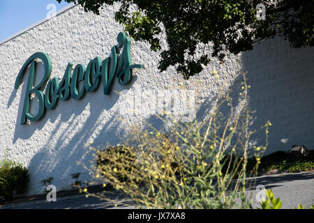 A logo sign outside of a Boscov's retail store in Camp Hill, Pennsylvania on July 30, 2017. Stock Photo