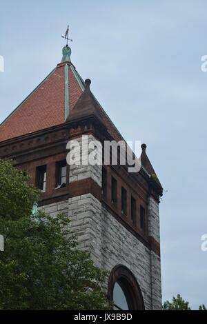 Views around Downtown Northampton in Western Massachusetts in New England Stock Photo