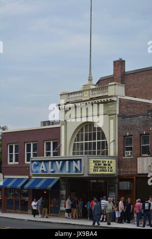 Views around Downtown Northampton in Western Massachusetts in New England Stock Photo