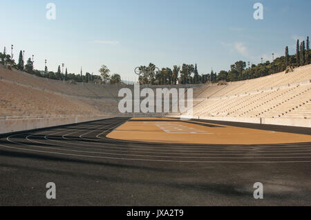 Original Olympic Stadium, Athens, Greece Stock Photo