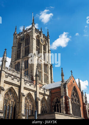 Hull Minster in the Old Town at Hull Yorkshire England Stock Photo