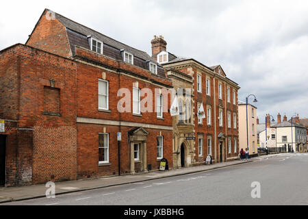 The Wiltshire Museum, Long Street, Devizes, Wiltshire, England, UK Stock Photo