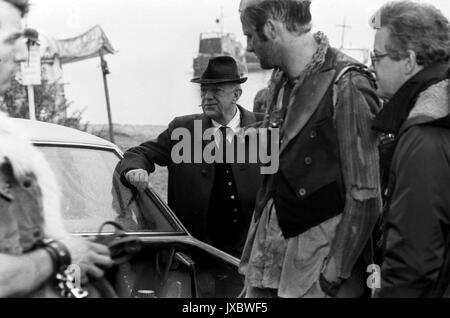 Smiley's People, aka: Agent in eigener Sache, Fernsehserie, Deutschland/Großbritannien 1982, Darsteller: Alec Guinness Stock Photo