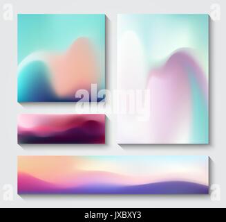 Flow design vector templates Stock Vector