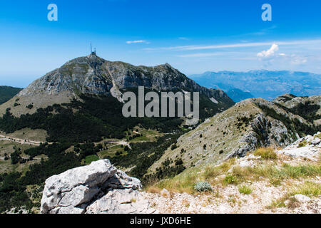 Mount Lovcen in Southern Montenegro Stock Photo