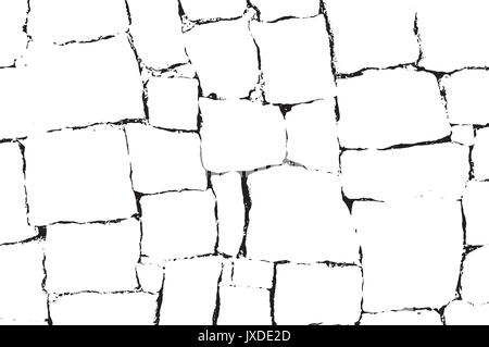 Brick texture. Grunge stone packground. Vector pattern. Stock Vector